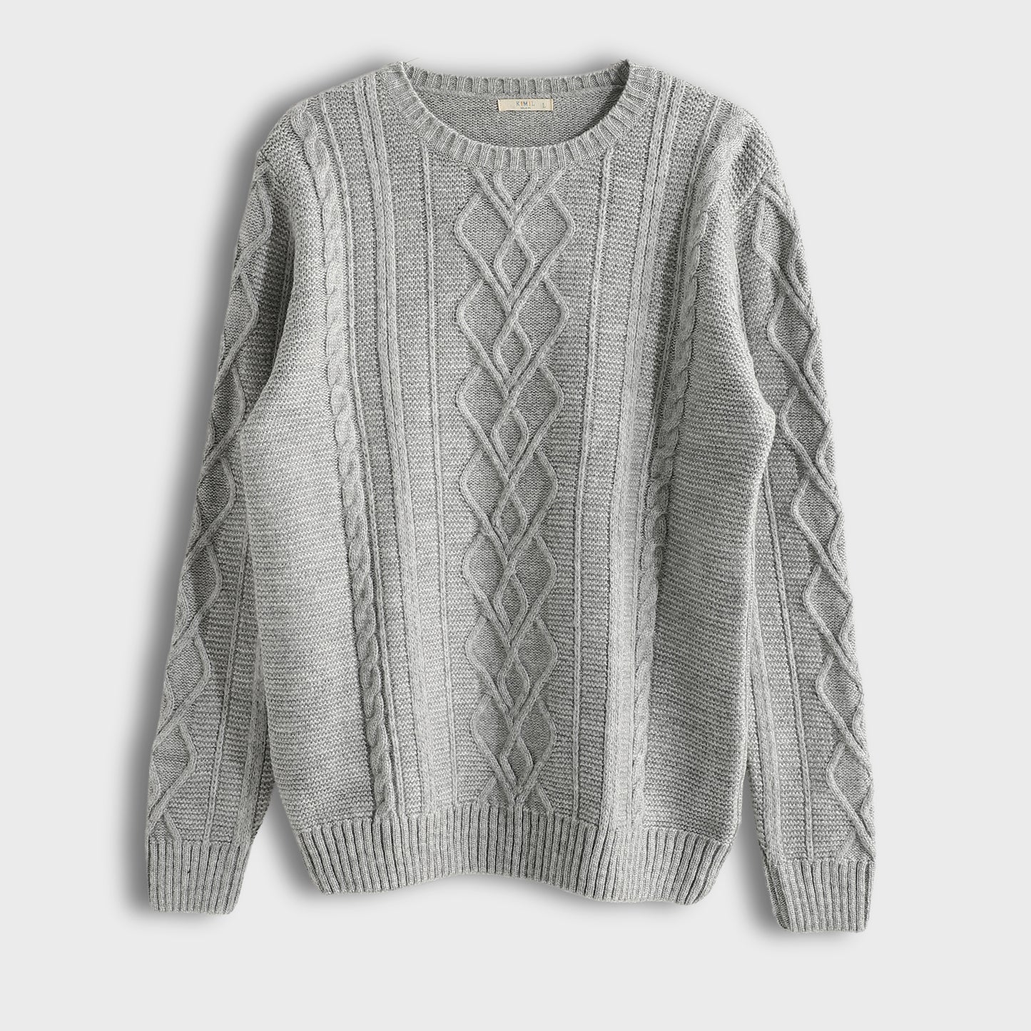 Men's Crew Neck Knit Sweater