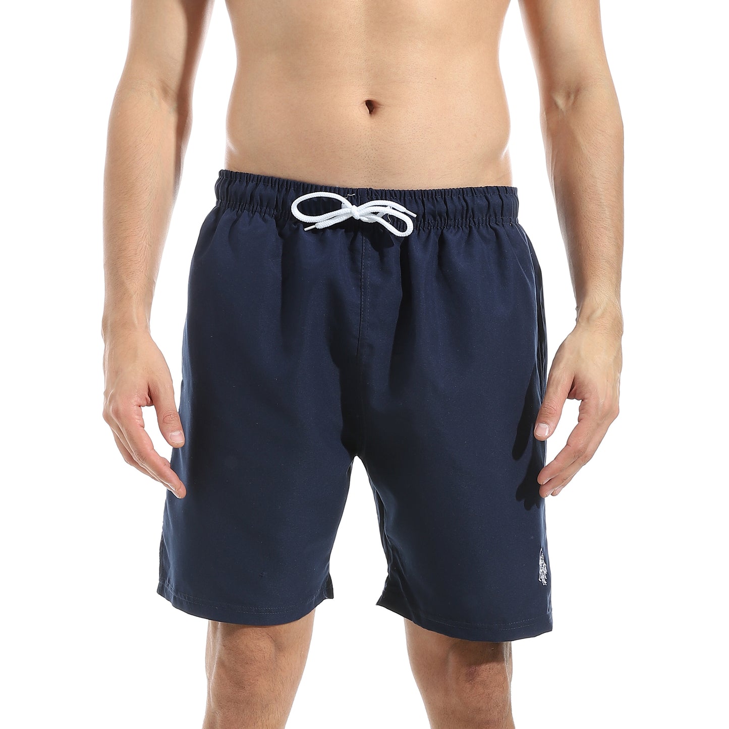 Men's plain swimming shorts