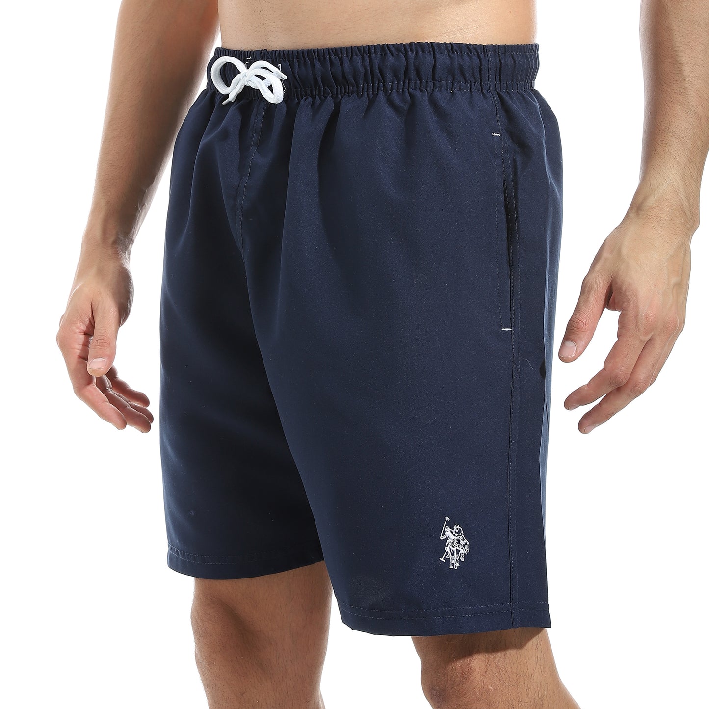 Men's plain swimming shorts
