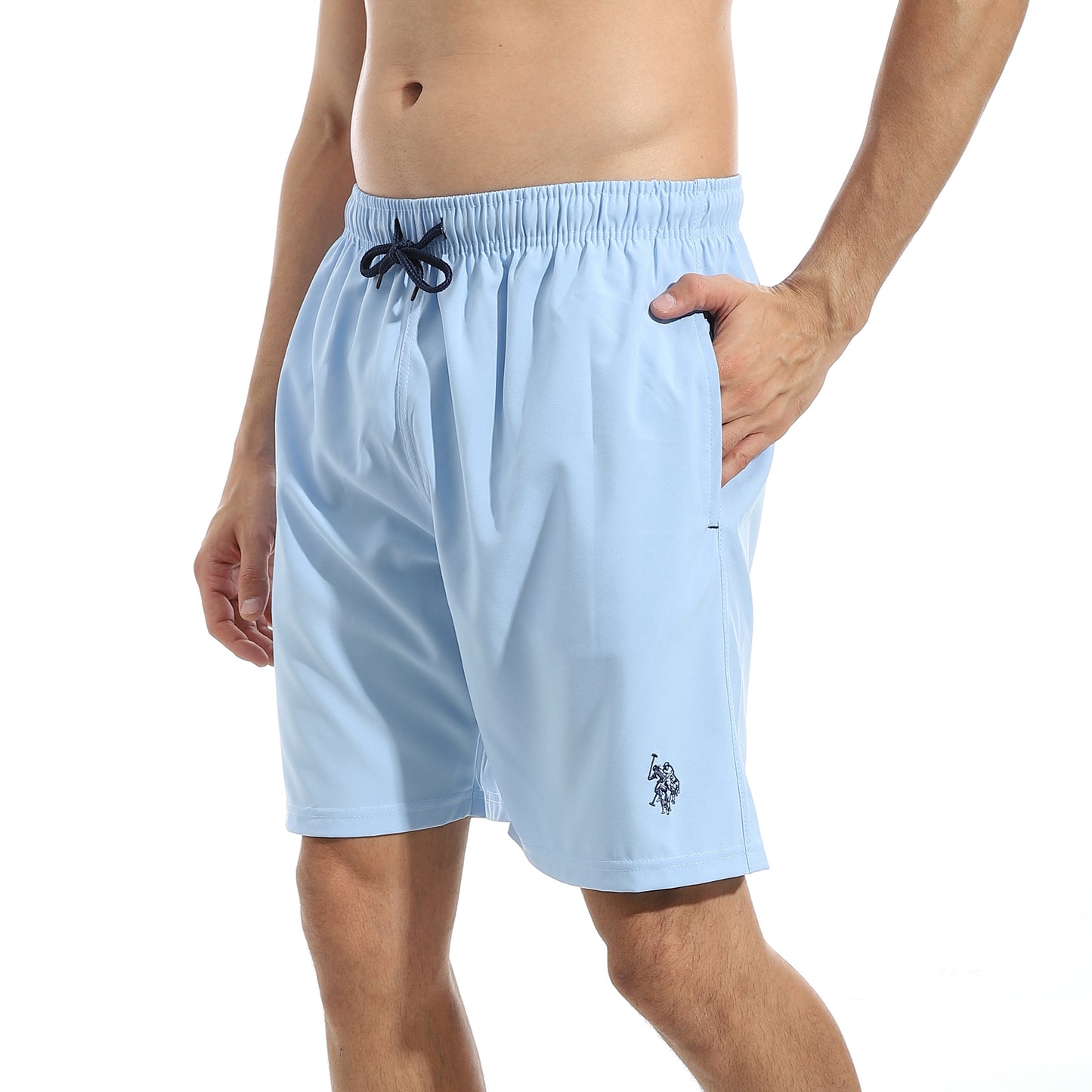 Men's plain swimming shorts