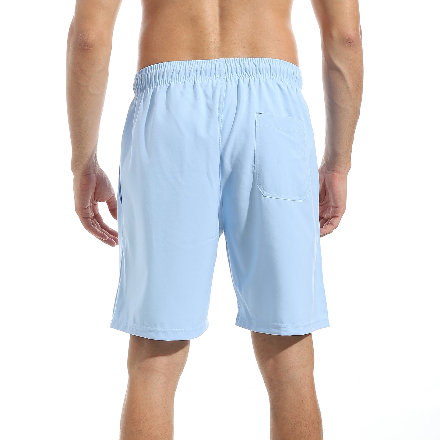 Men's plain swimming shorts