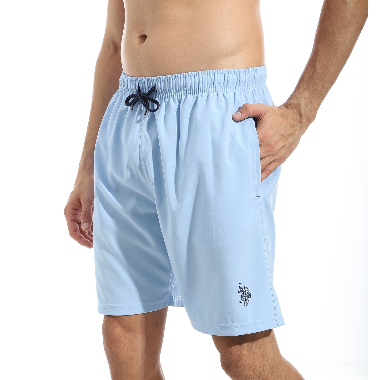 Men's plain swimming shorts