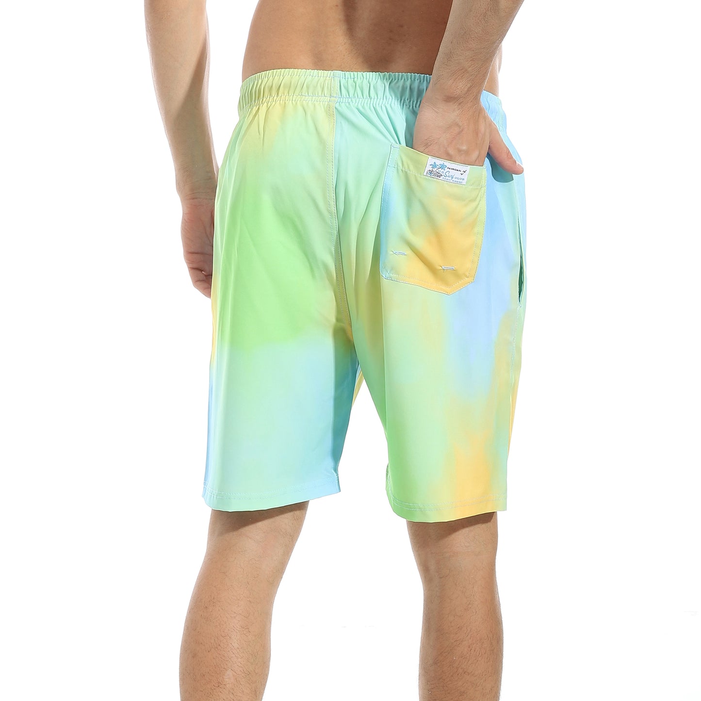 Men's plain swimming shorts