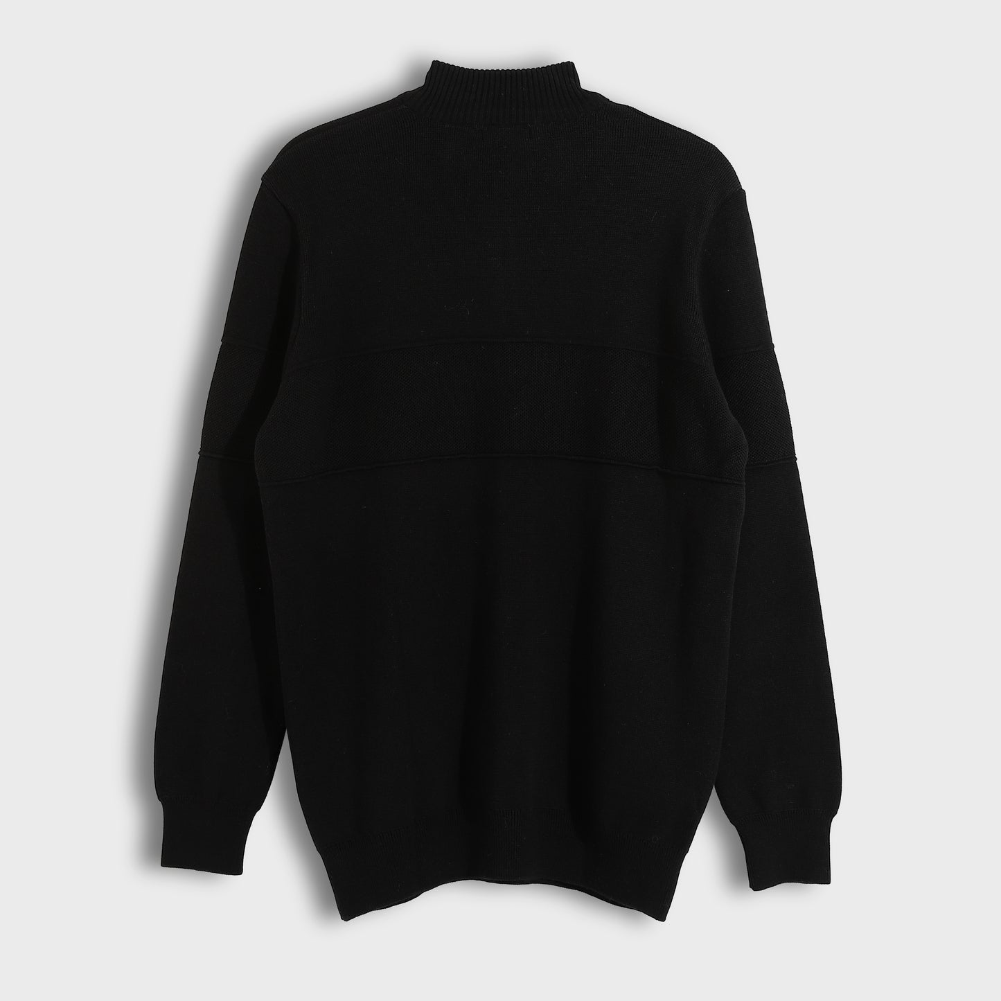 Mens Half-Zip Knit Sweater