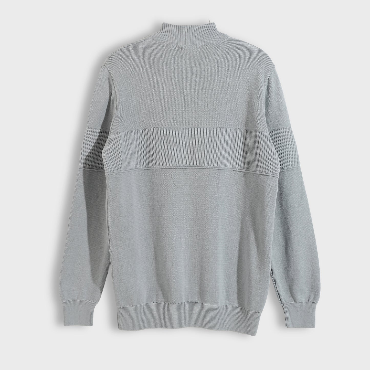 Mens Half-Zip Knit Sweater