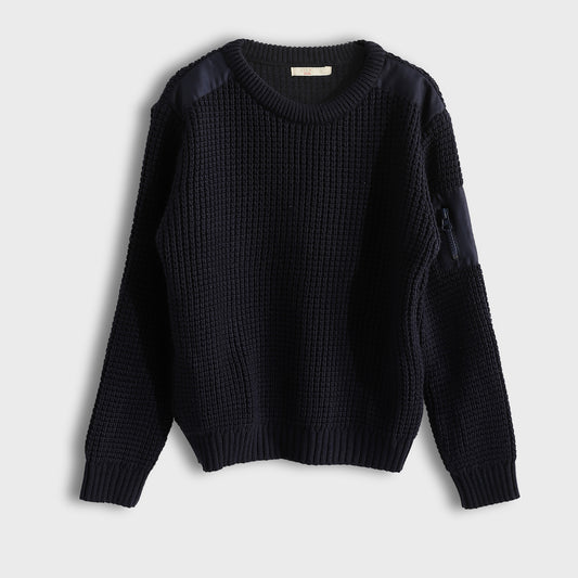Boys Crew Neck Knit Sweater