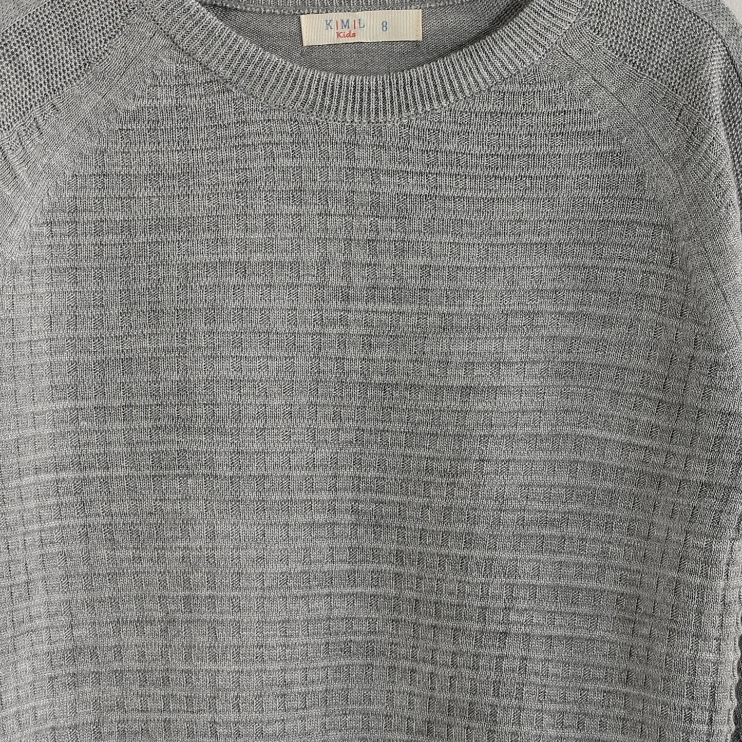 Boys Crew Neck Knit Sweater