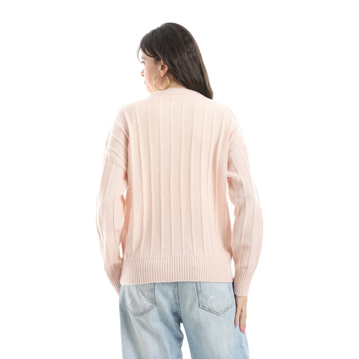 Women's Crew Neck Knit Sweater