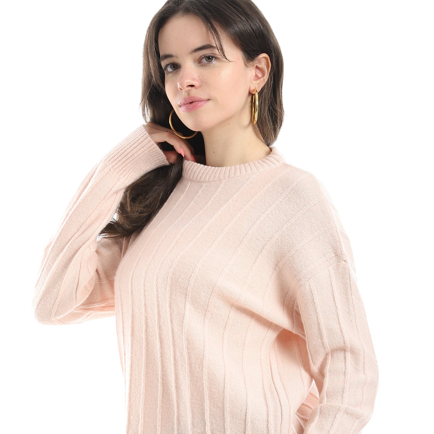Women's Crew Neck Knit Sweater