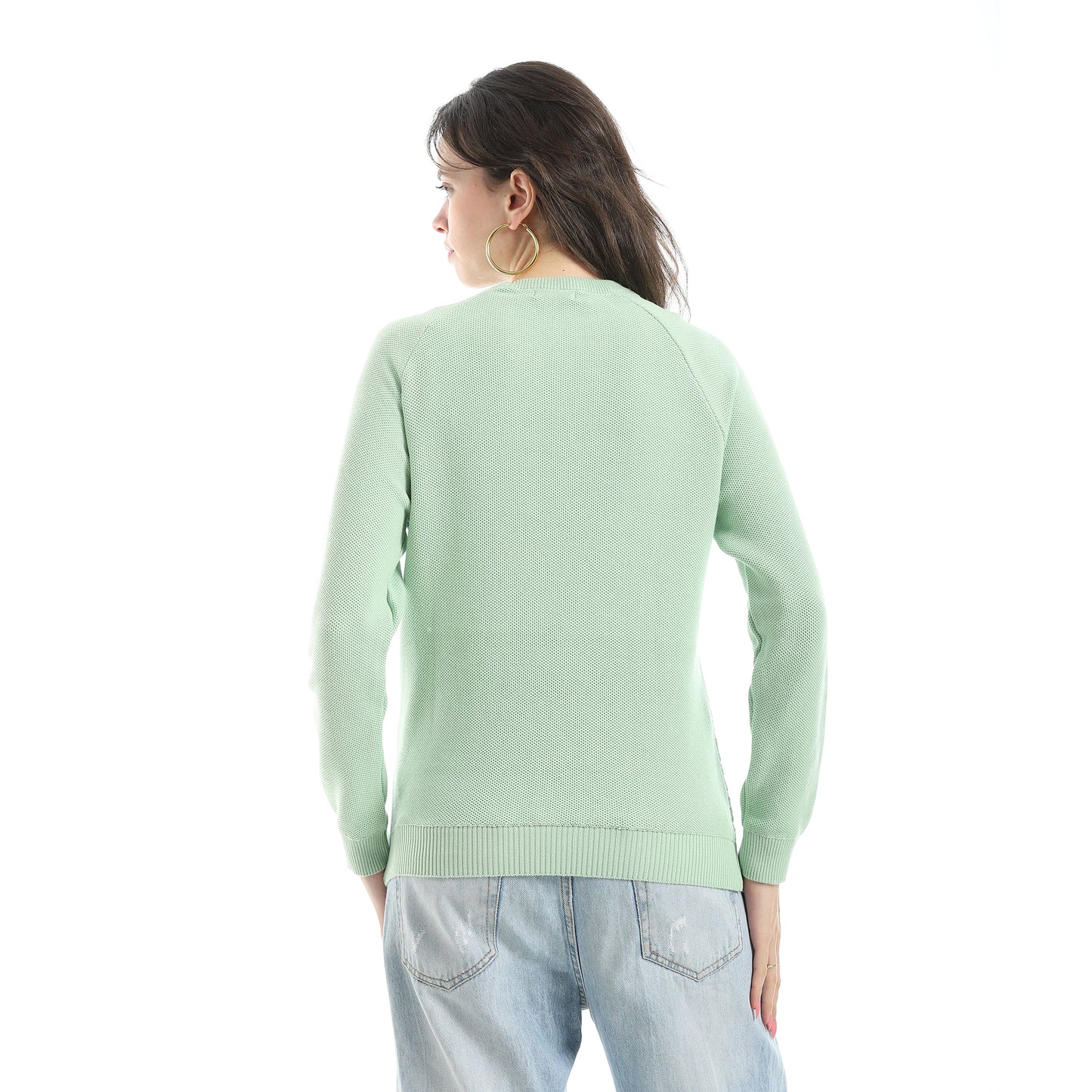 Women's Crew Neck Knit Sweater