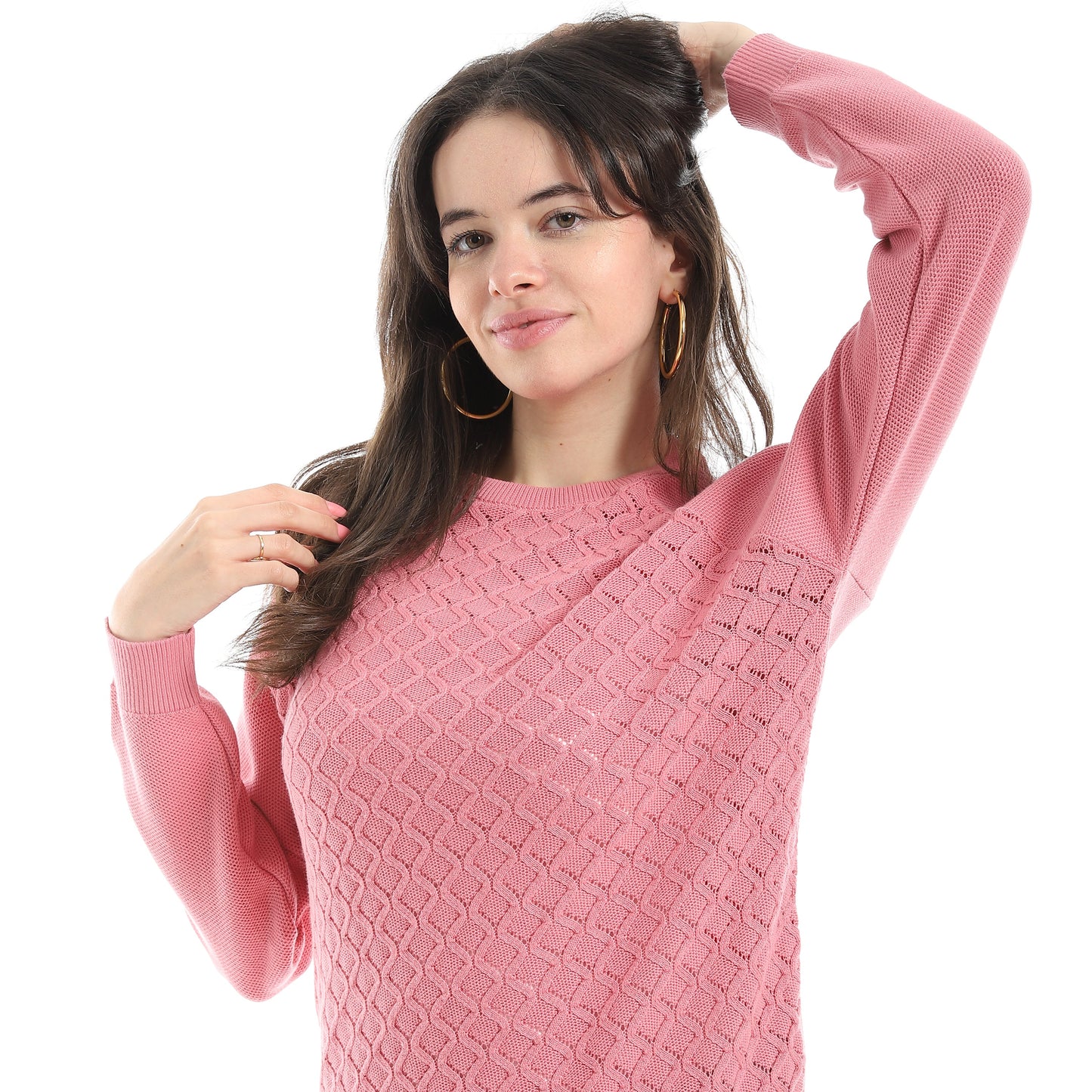 Women's Crew Neck Knit Sweater
