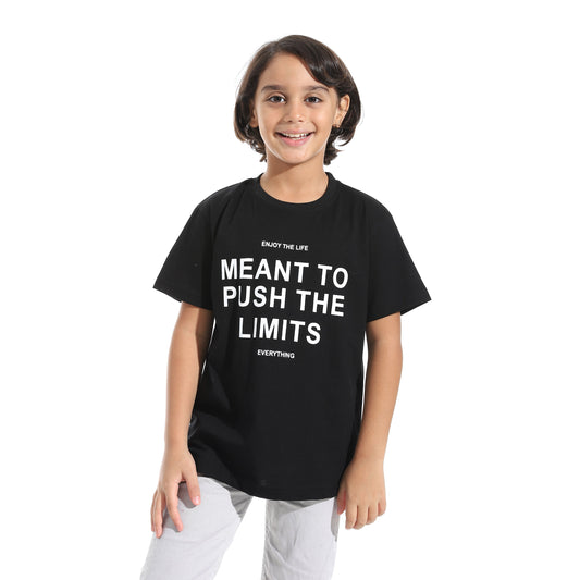 Boys Cotton Printed T-Shirt