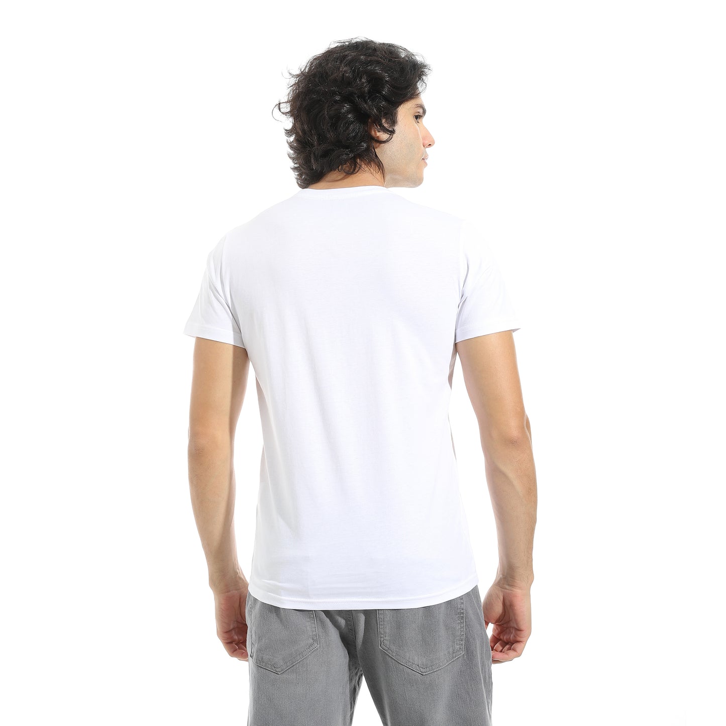 Men's Printed Cotton T-Shirt