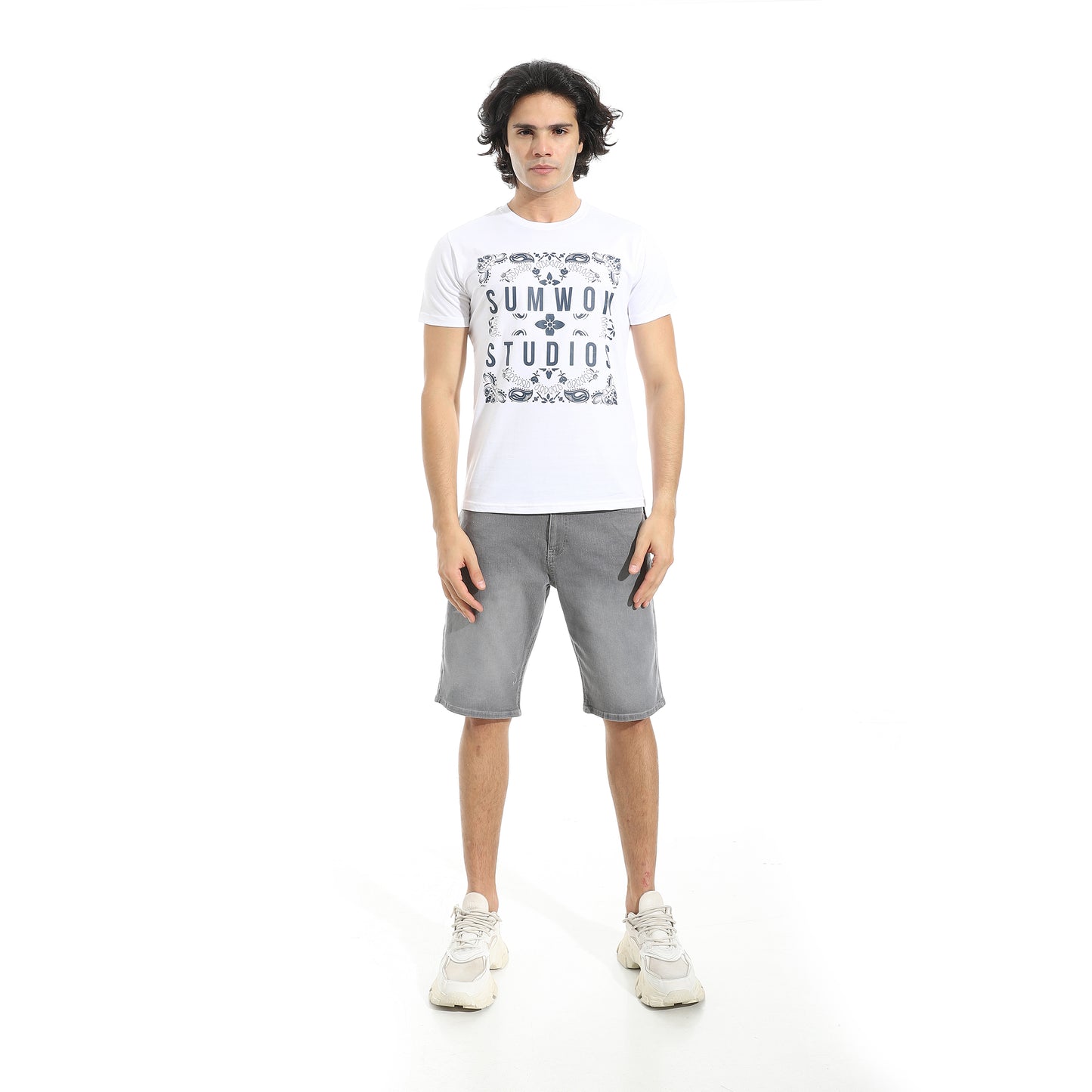 Men's Printed Cotton T-Shirt