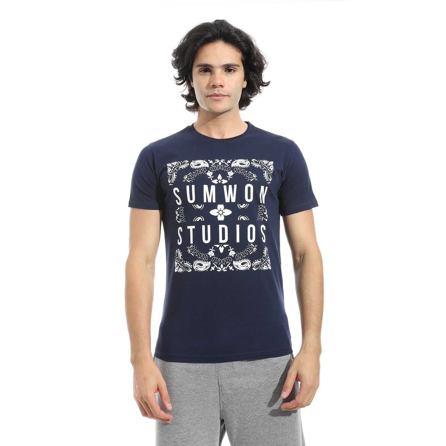 Men's Printed Cotton T-Shirt