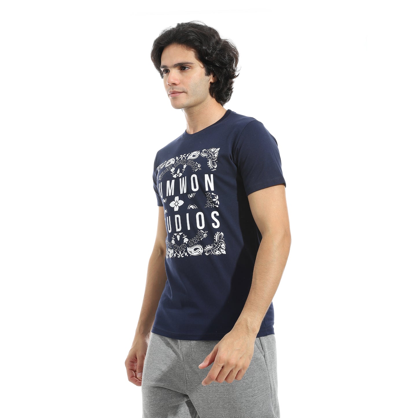 Men's Printed Cotton T-Shirt
