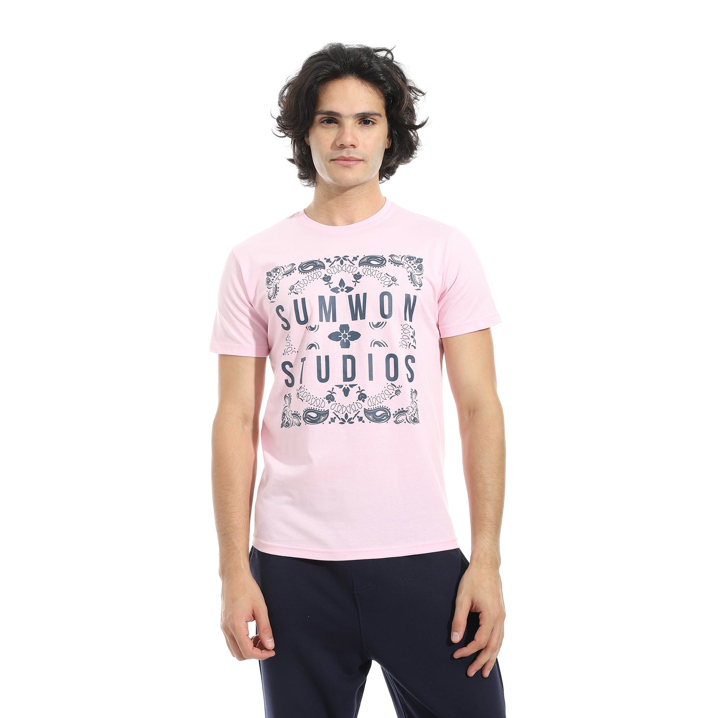 Men's Printed Cotton T-Shirt