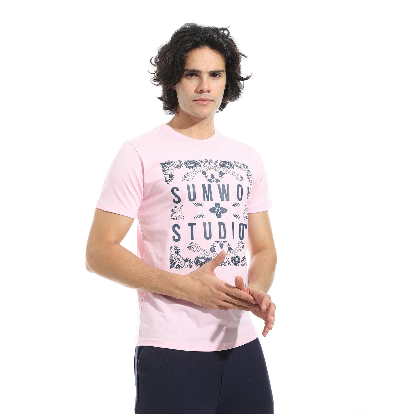 Men's Printed Cotton T-Shirt