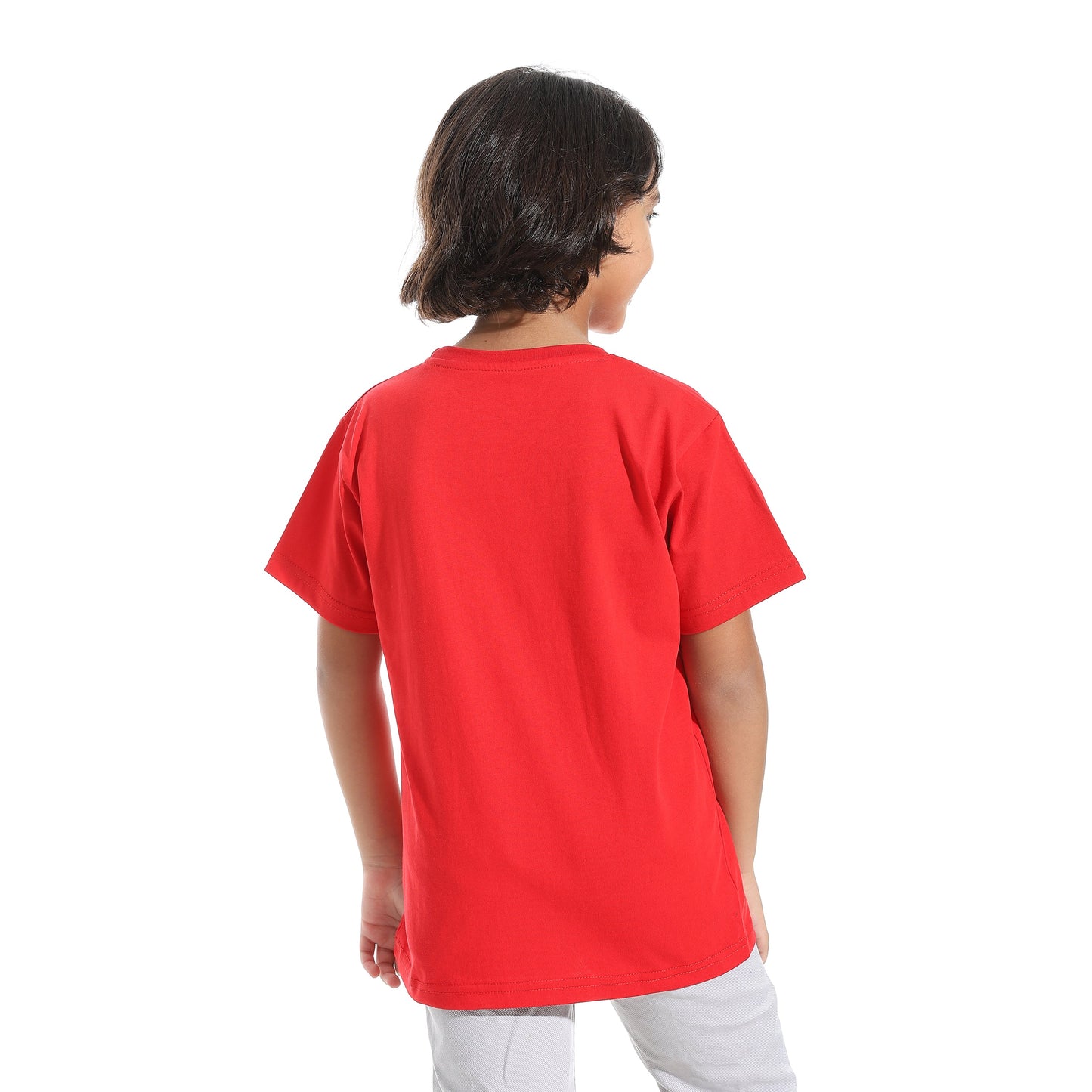 Boys Cotton Printed T-Shirt