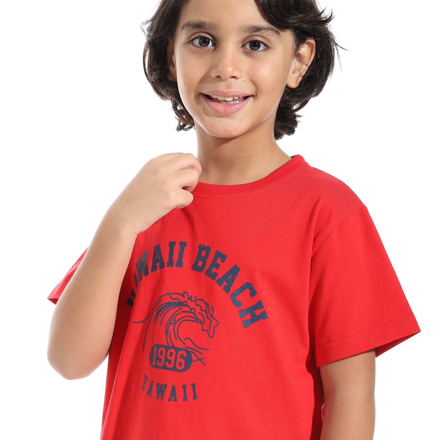 Boys Cotton Printed T-Shirt