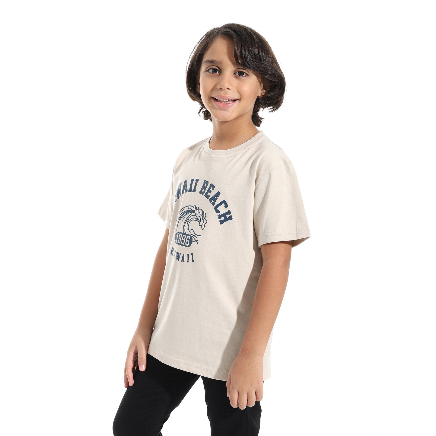 Boys Cotton Printed T-Shirt