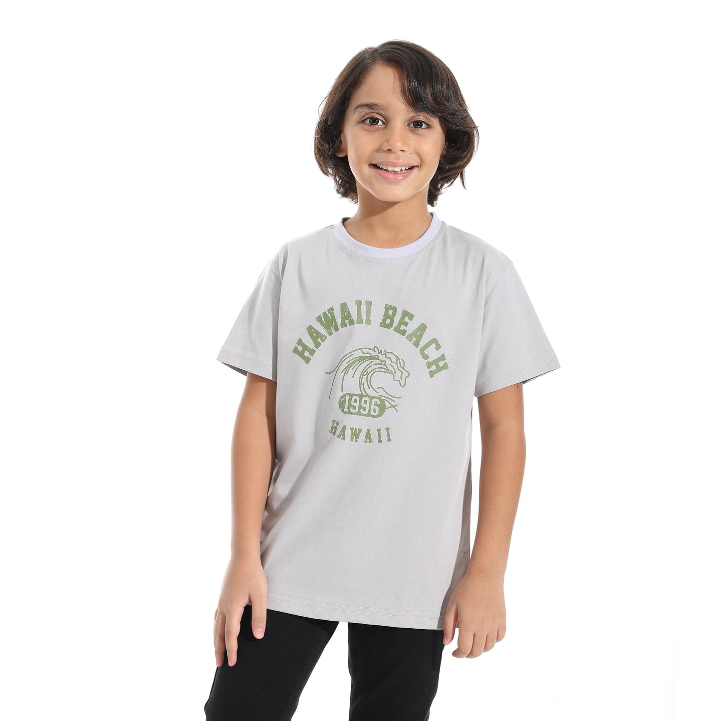Boys Cotton Printed T-Shirt