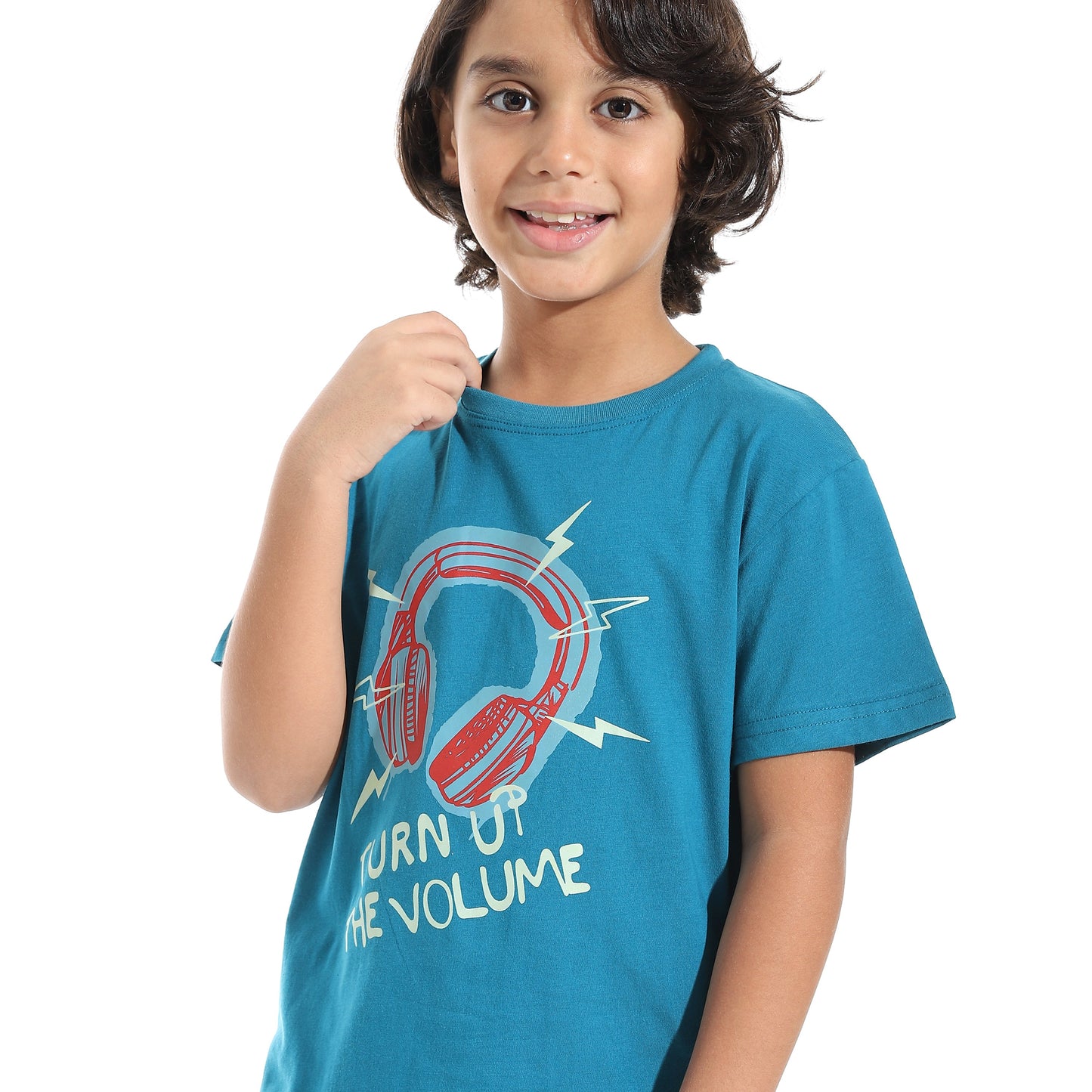 Boys Cotton Printed T-Shirt
