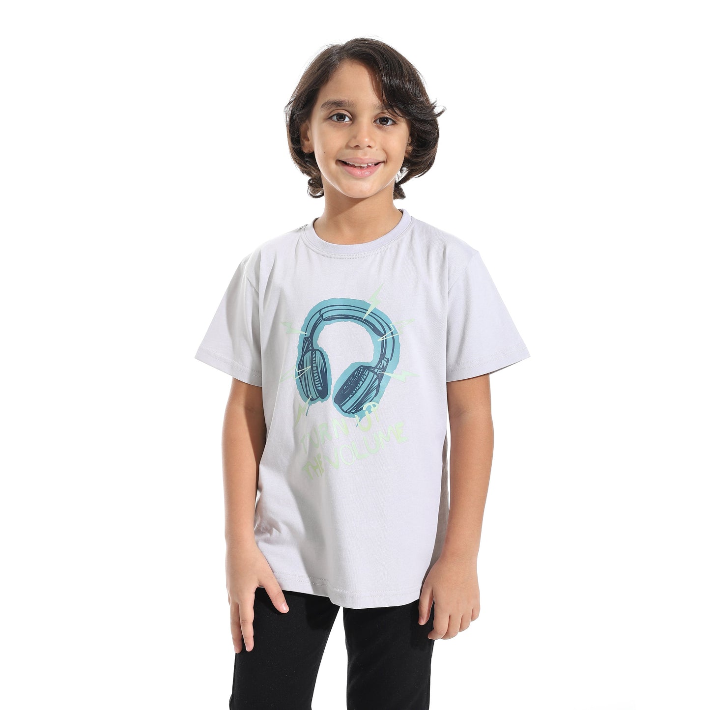 Boys Cotton Printed T-Shirt
