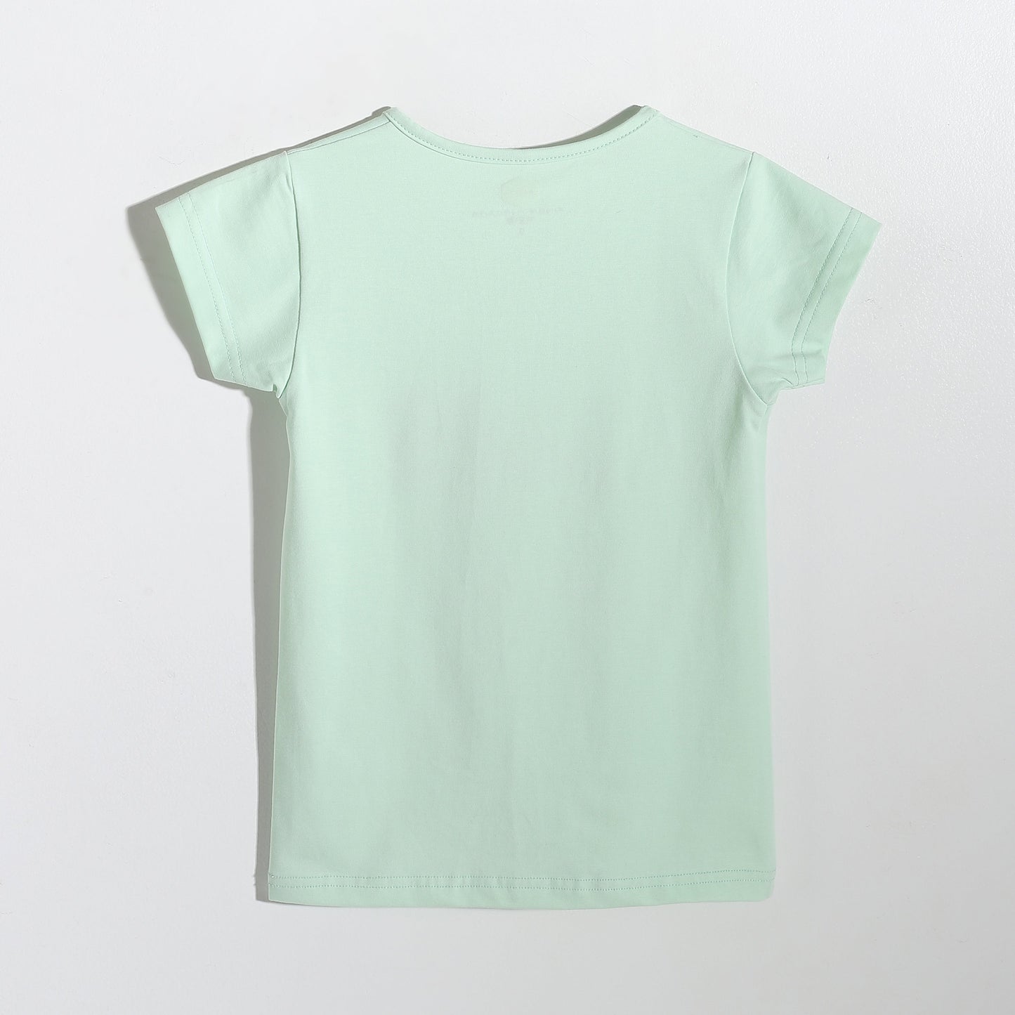 Girls Cotton Printed T-Shirt