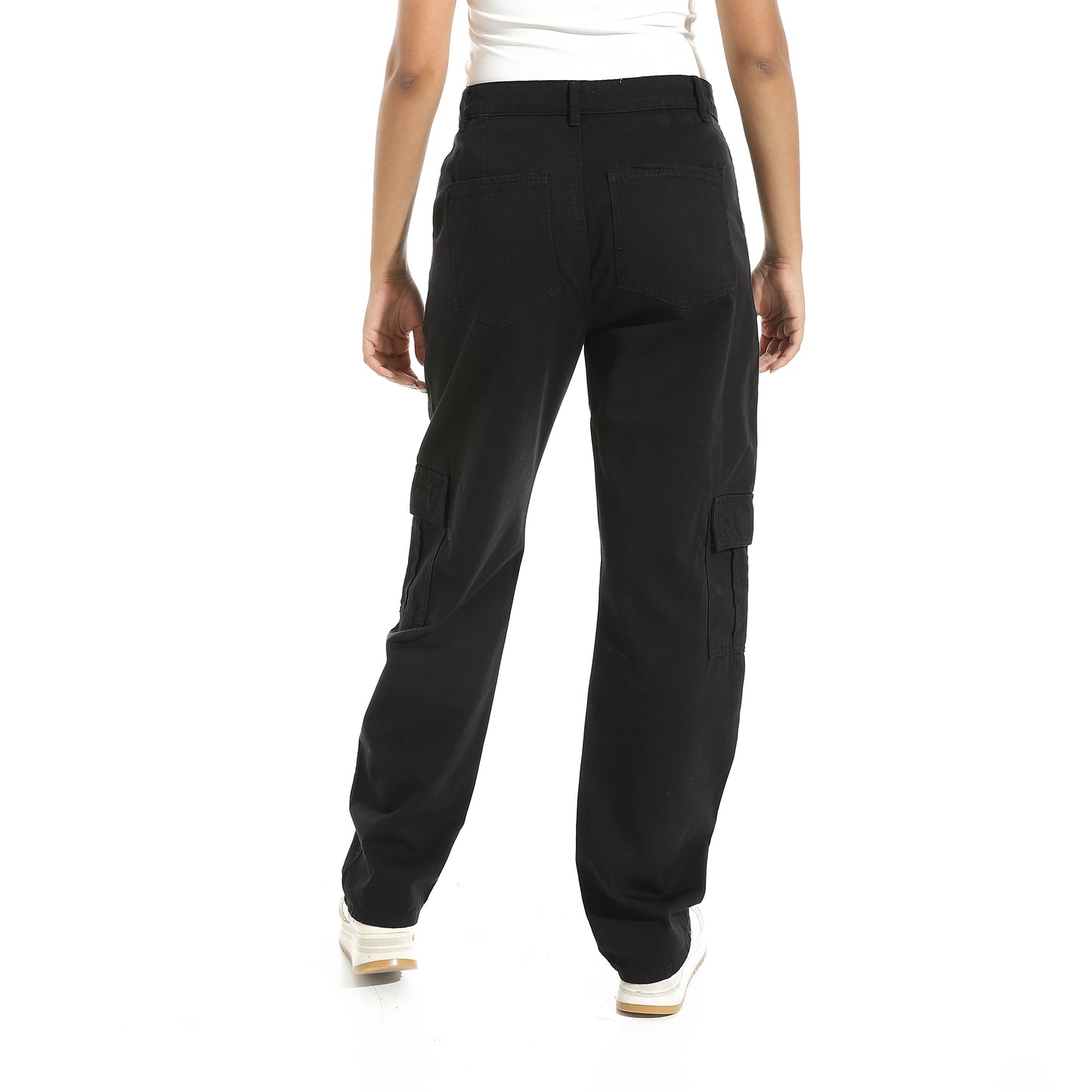 Women's Cotton Twill Cargo Pants