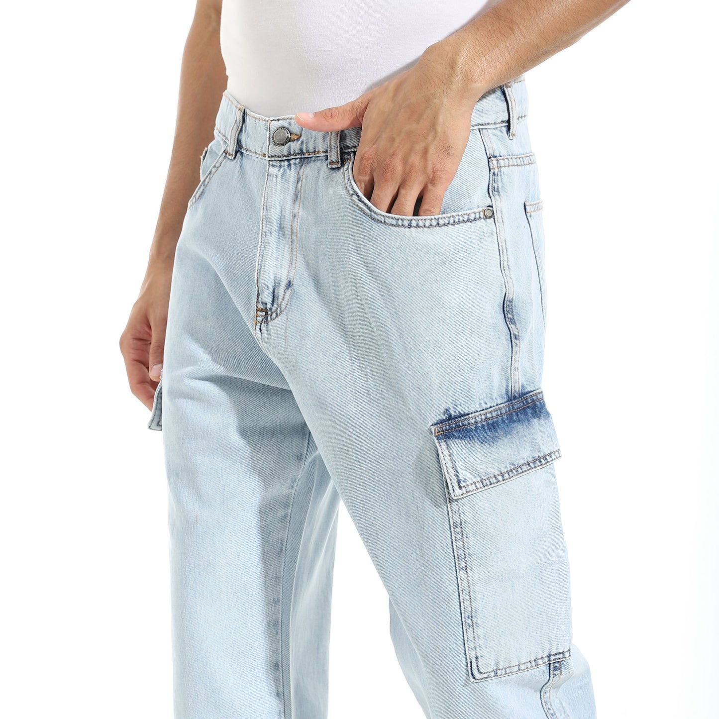 Men's Denim Cargo