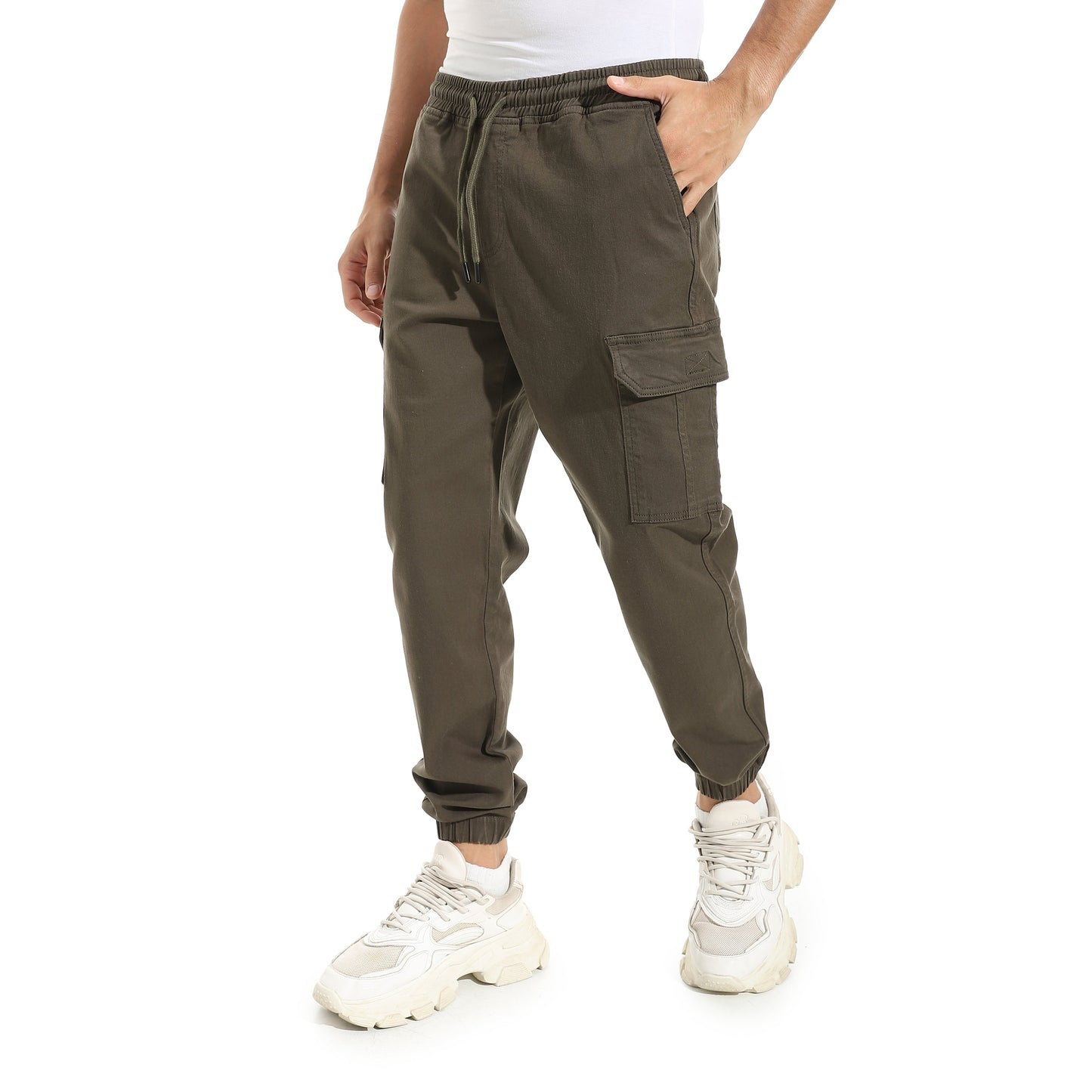 Men Regular Fit Jogger Cargo Pants