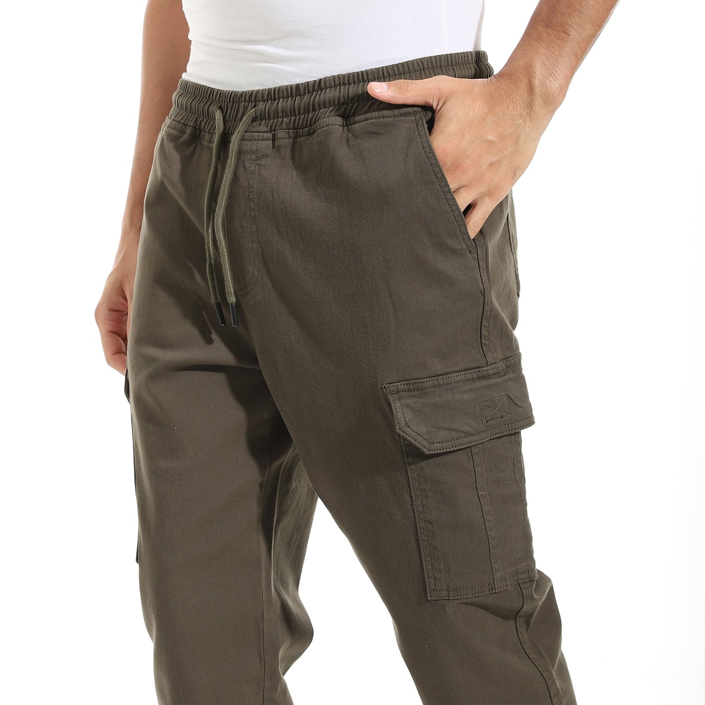 Men Regular Fit Jogger Cargo Pants
