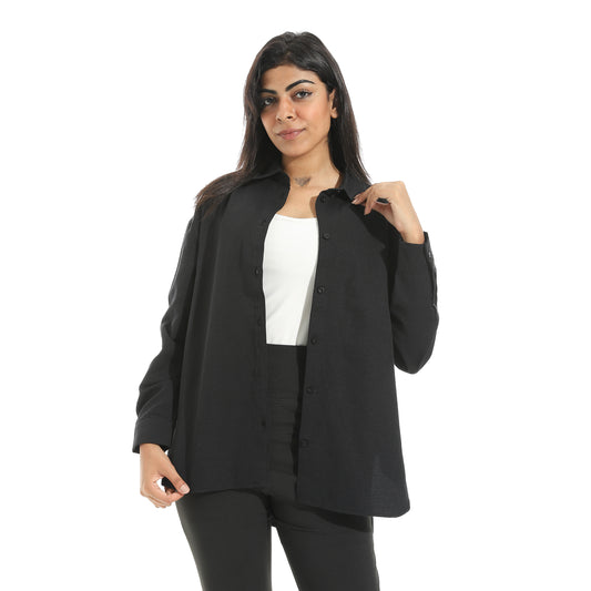 Women's Oversized Cotton Shirt