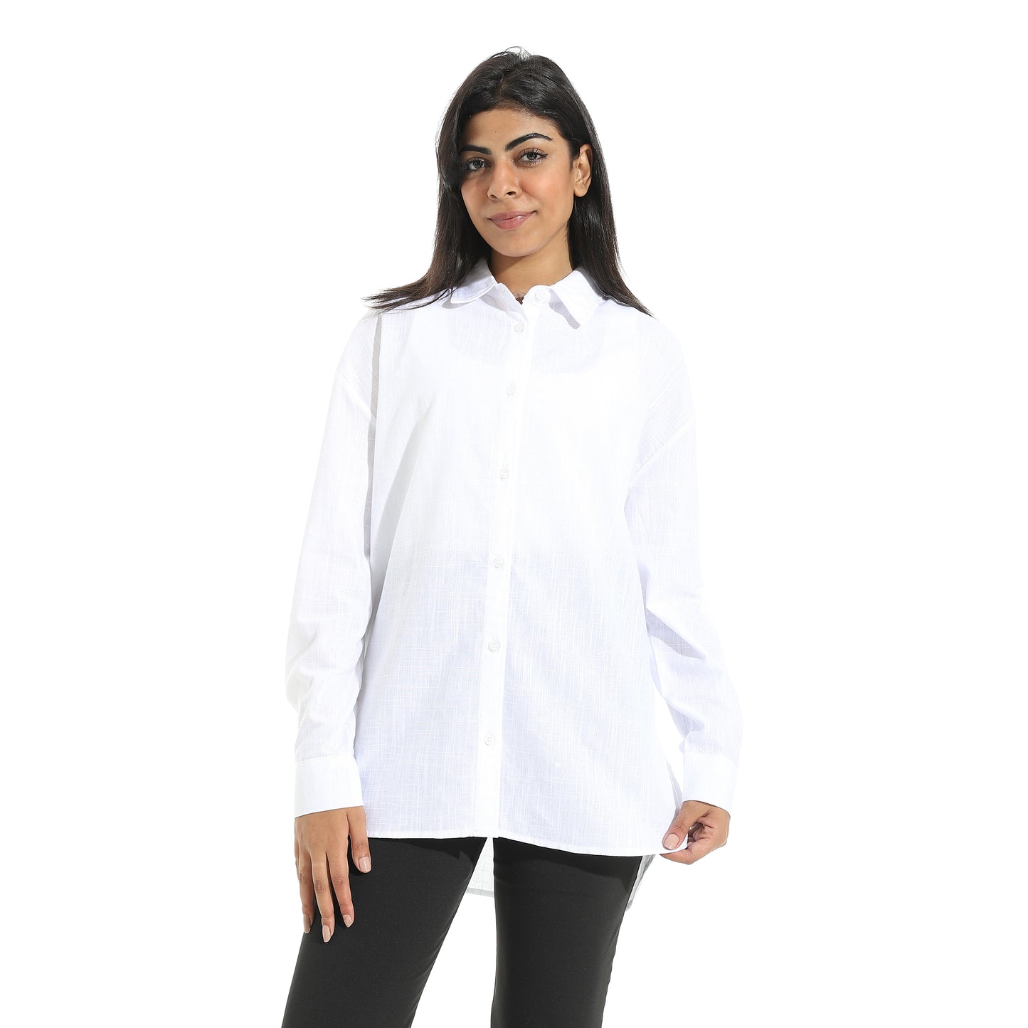 Women's Oversized Cotton Shirt