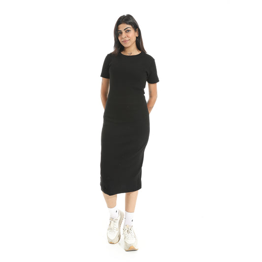 Women's Short Sleeve Cotton Dress