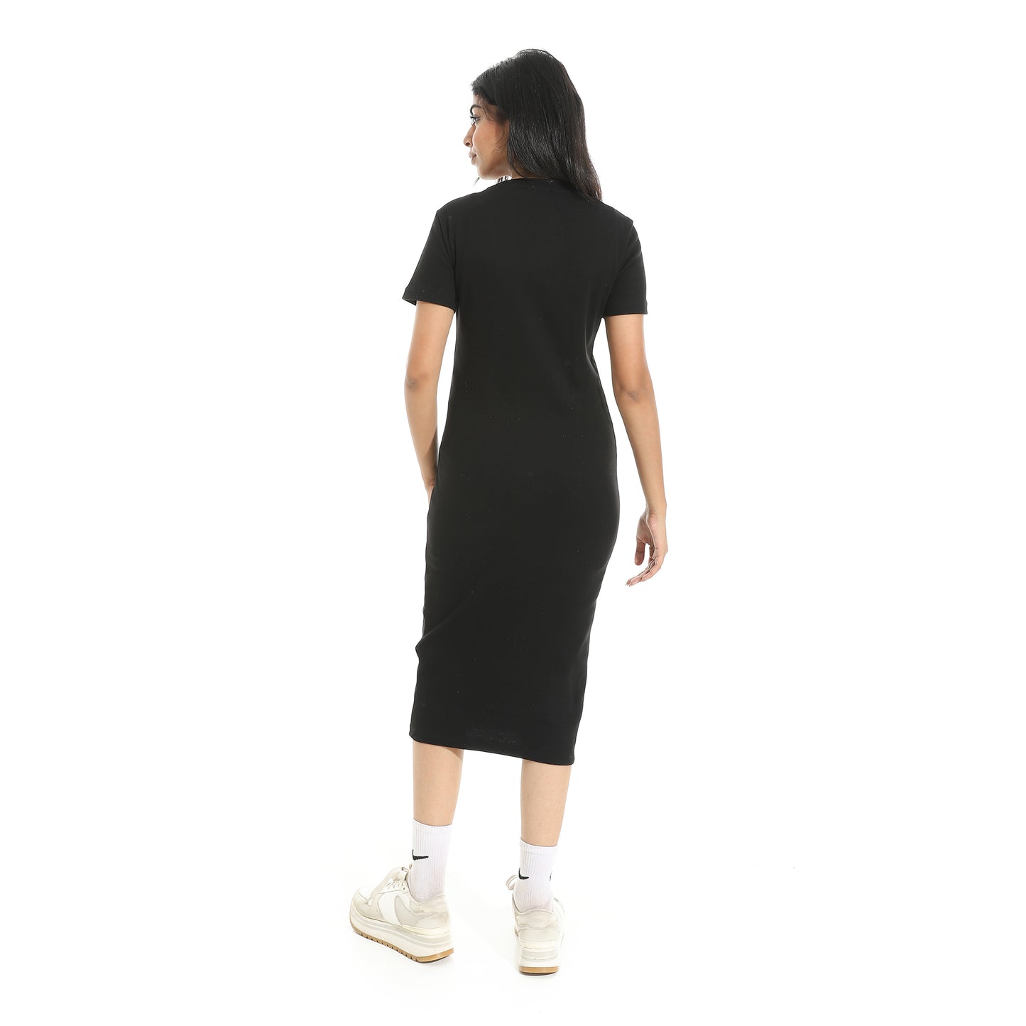 Women's Short Sleeve Cotton Dress