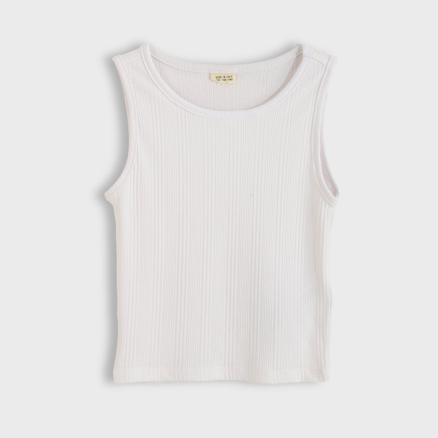 Girls Cotton Plain Tank