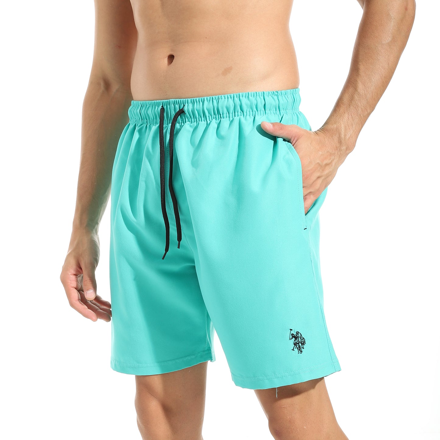 Men's plain swimming shorts
