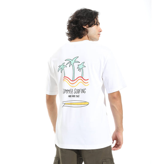 Men's Printed Cotton T-Shirt