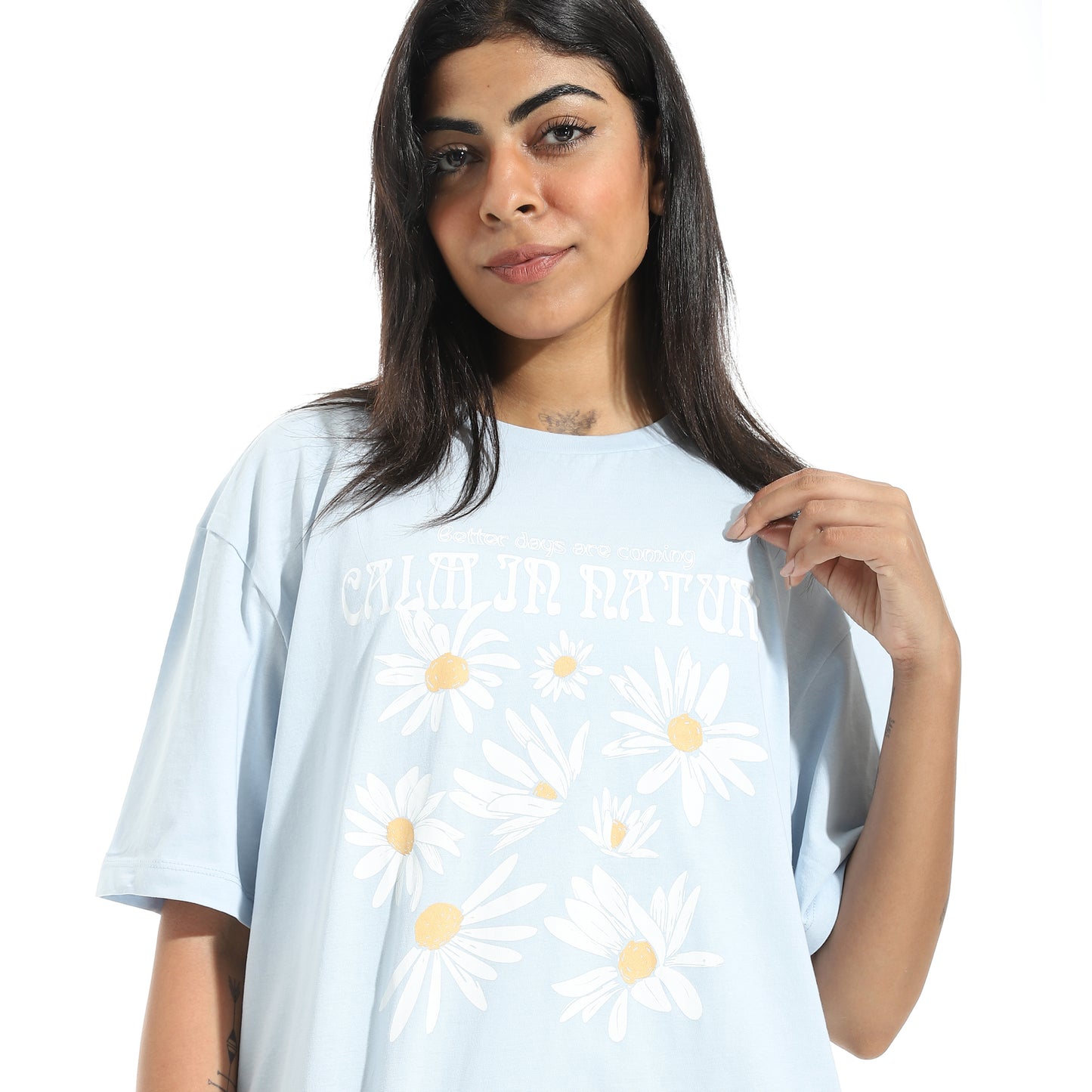 Women's Cotton Printed T-Shirt