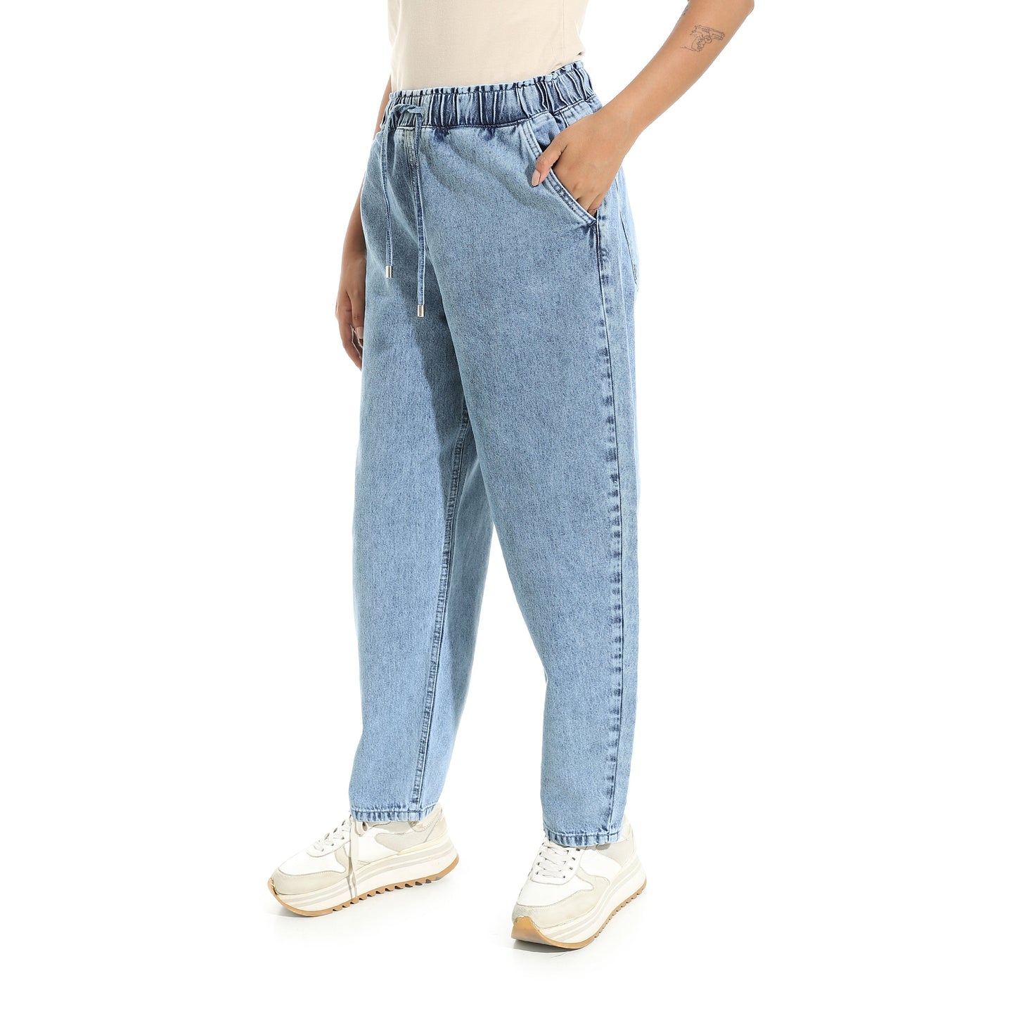 Women's Denim Joggers