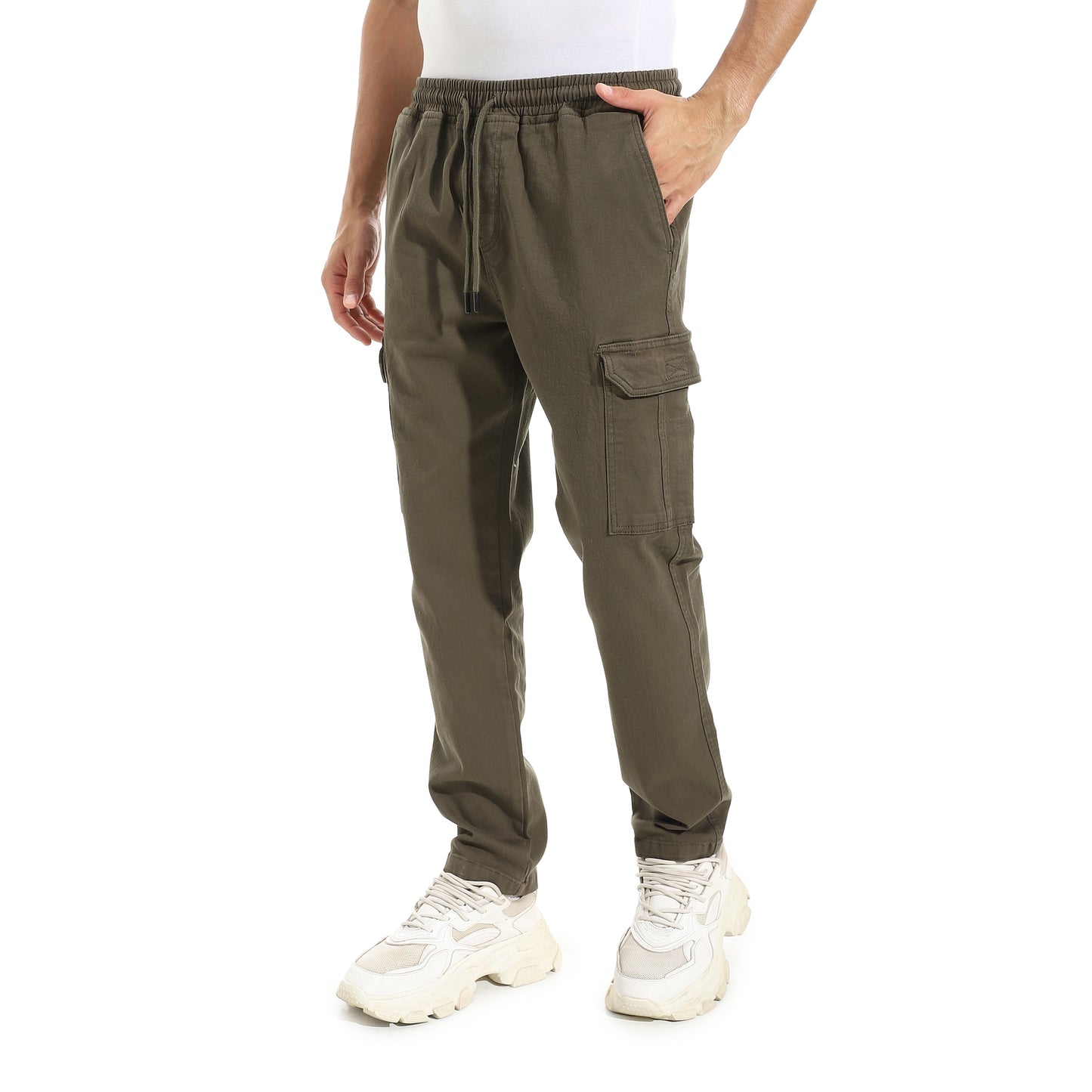 Men Regular Fit Jogger Cargo Pants