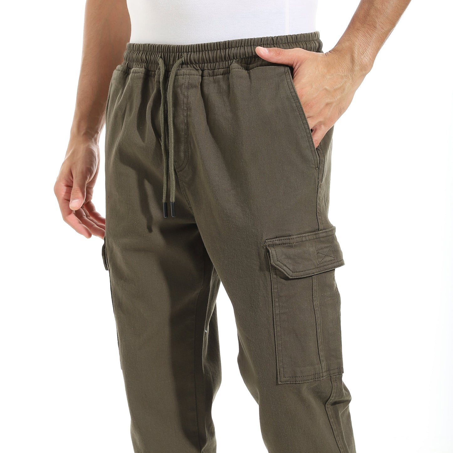 Men Regular Fit Jogger Cargo Pants