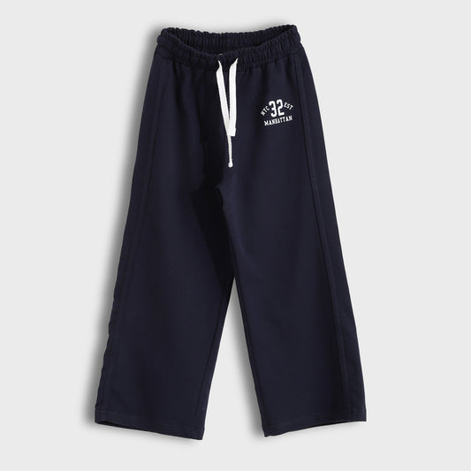 Wide Leg Cotton Sweatpants