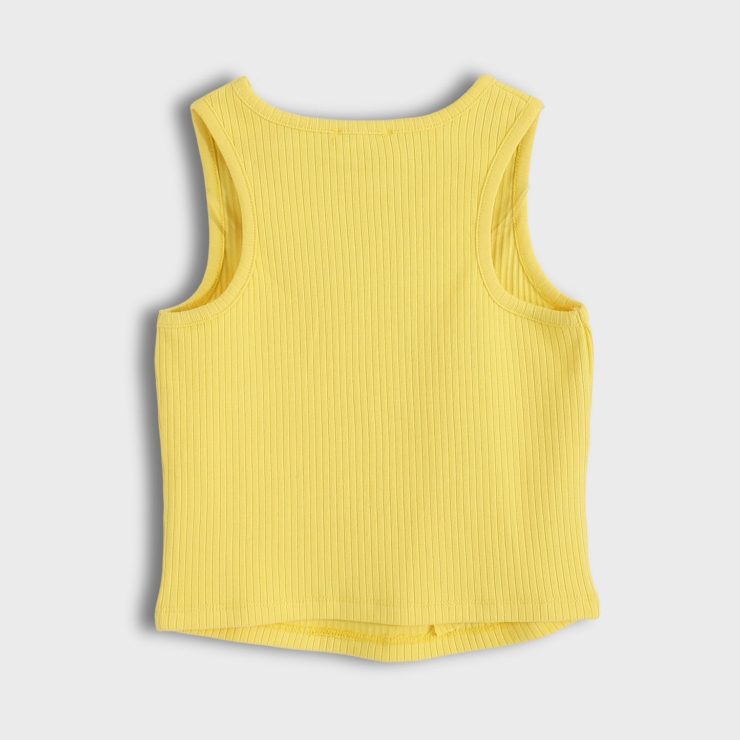 Girls Cotton Plain Tank