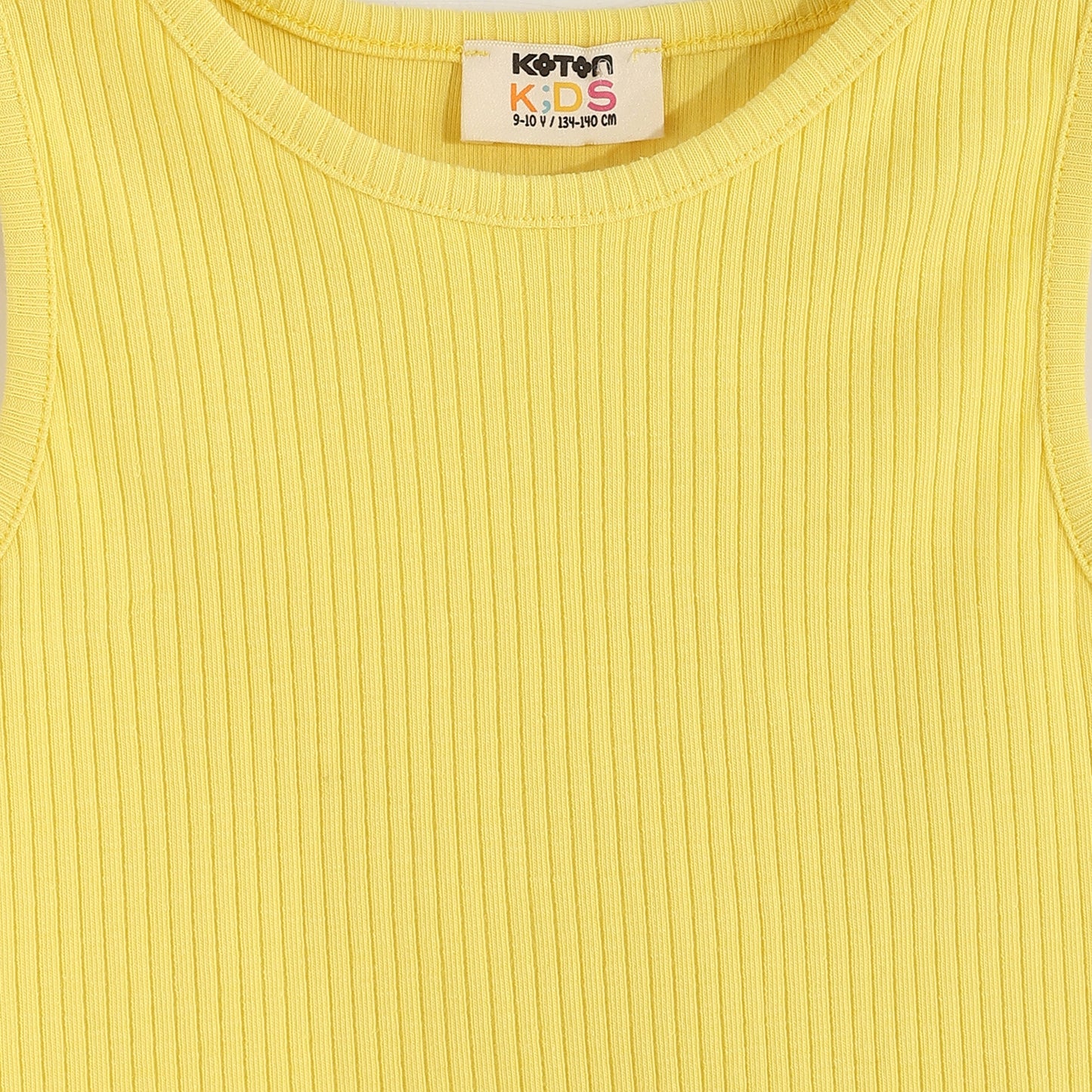 Girls Cotton Plain Tank