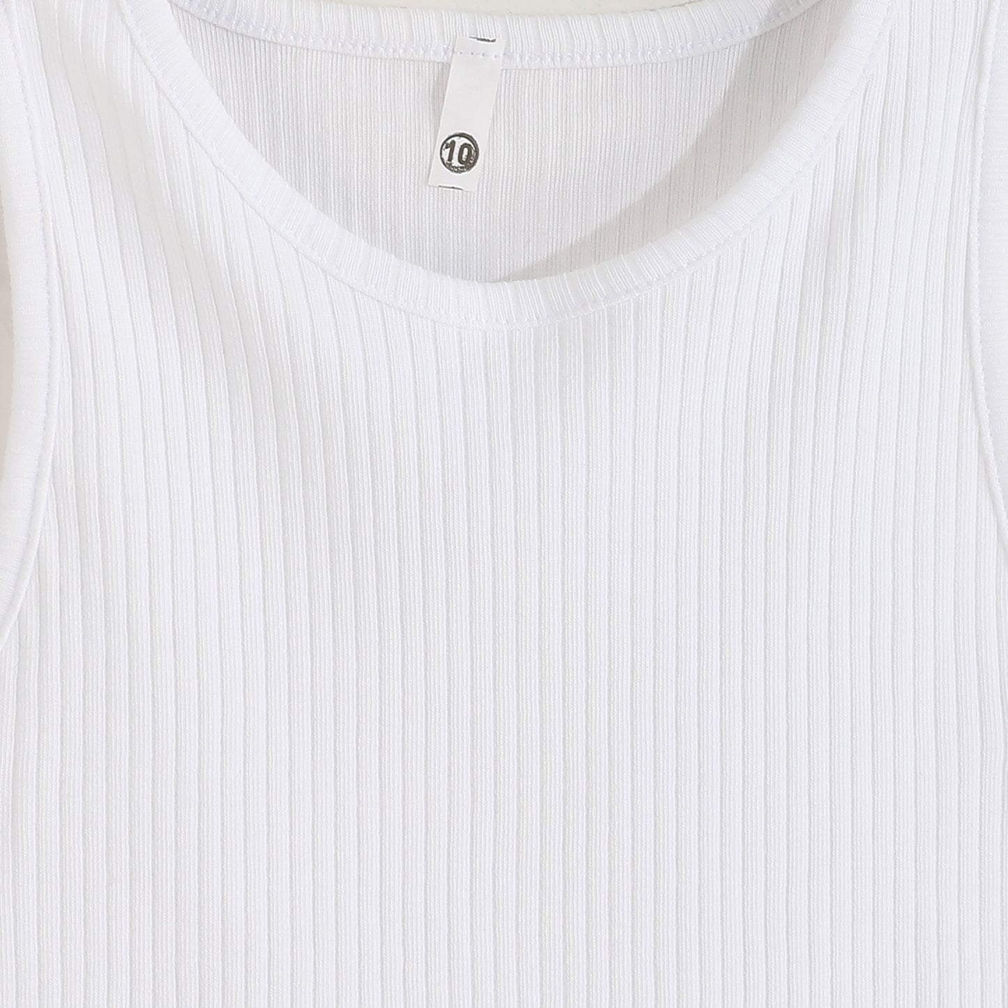 Girls Cotton Plain Tank