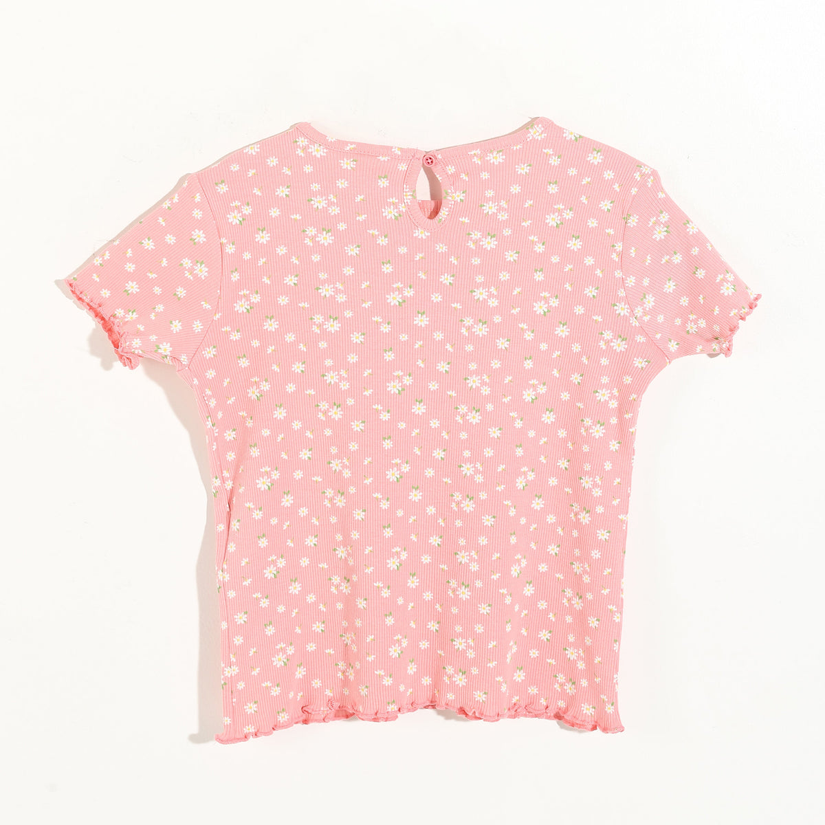 Girls Cotton Printed T-Shirt