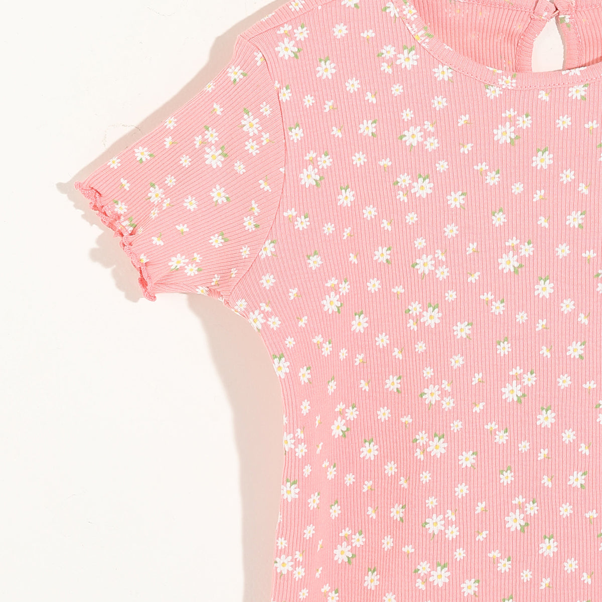 Girls Cotton Printed T-Shirt